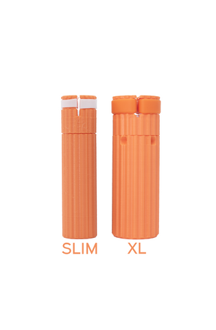 Kestrel Blade Remover prototype, orange XL and Slim sizes