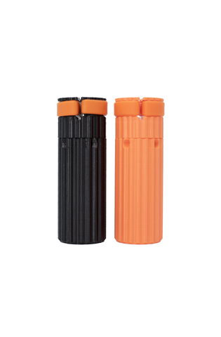Kestrel Blade Remover prototype, XL in black and orange